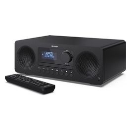 ALL-IN-ONE HI-FI Sound System Microsistema Audio per la Casa 100W Marrone