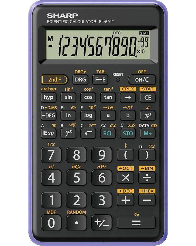 Sharp EL 501TB-VL Calcolatrice