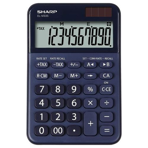 Sharp Elm335bbl Calcolatrice Visiva Blu