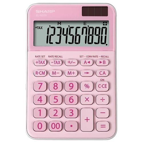 Sharp Elm335bpk Calcolatrice Visiva Rosa