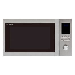 Sharp R-982STWE Forno a Microonde con Grill Capacita' 42 Litri Potenza 1000 W 10 Programmi Display Digitale Acciaio Inox