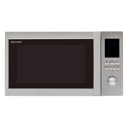 Sharp R-982STWE Forno a Microonde con Grill Capacita' 42 Litri Potenza 1000 W 10 Programmi Display Digitale Acciaio Inox