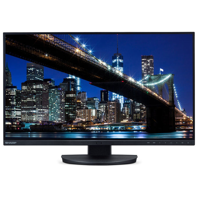 Sharp Display Solutions 27 LCD Monitor With LED Backlight 3840X2160 Usb-C LAN Dp Dp-Out Hdmi 150 Mm Height Adjustable
