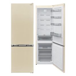 Sharp SJ-FBA12DMXJE Frigorifero Combinato 367 litri Advanced No Frost Classe E Beige