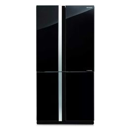 Sharp SJ-GX820F2BK Frigorifero side by side 4 porte 605 litri Total No Frost Classe F in vetro nero