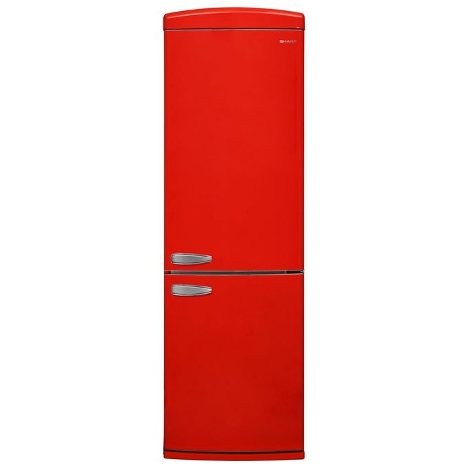 Image of Sharp SJ-NRA11RMXRD Frigorifero Combinato Capacita' 331 Litri Classe energetica D Raffrossodamento No Frost colore Rosso