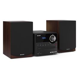 Sharp XL-B517D Microsistema Audio per la Casa 45W Marrone