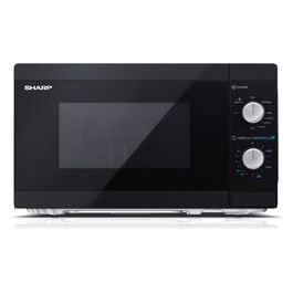 YC-MG01E-B Forno a Microonde con grill Capacità 20 Litri Potenza 800W 3 Programmi 5 livelli di potenza Nero