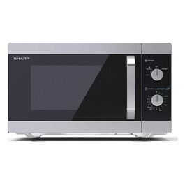 Sharp YC-MS31E-S Forno a Microonde Capacità 23 Litri Potenza 900W Nero/Argento