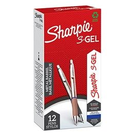 Sharpie Confezione 12 Penne Gel RT Metal Assortite