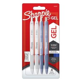 S-Gel Frost Blue  Pearl White 0.7mm Blu e Nero