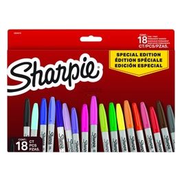 Set di Pennarelli Indelebili Assortimento di Colori in Edizione Limitata Punta Fine 18 Pezzi