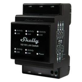 LAN Switch - Interrut DIN rail con 5 porte RJ45 ether