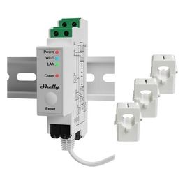 Pro 3EM 120A - Contatore energia DIN  3 pinze120A
