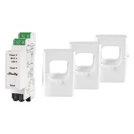 PRO 3EM (400A) Contatore di Energia Elettrica Trifase WiFi e Bluetooth MODBUS Compatible con Alexa e Google Home App iOS Android Nessun hub richiesto Sistemi solari PV