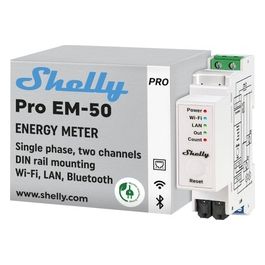 Pro EM 50A - Contatore energ. intel. DIN  2 pinze50A