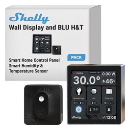 Wall Display  Sensore HeT - Pannello con Display touch nero