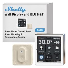 Wall Display  Sensore HeT - Pannello con Display touch Bianco