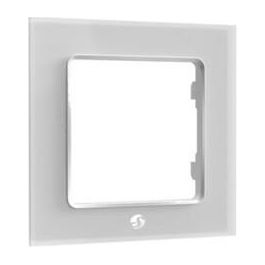 Wall Frame 1 - Placca interruttore da parete bianca