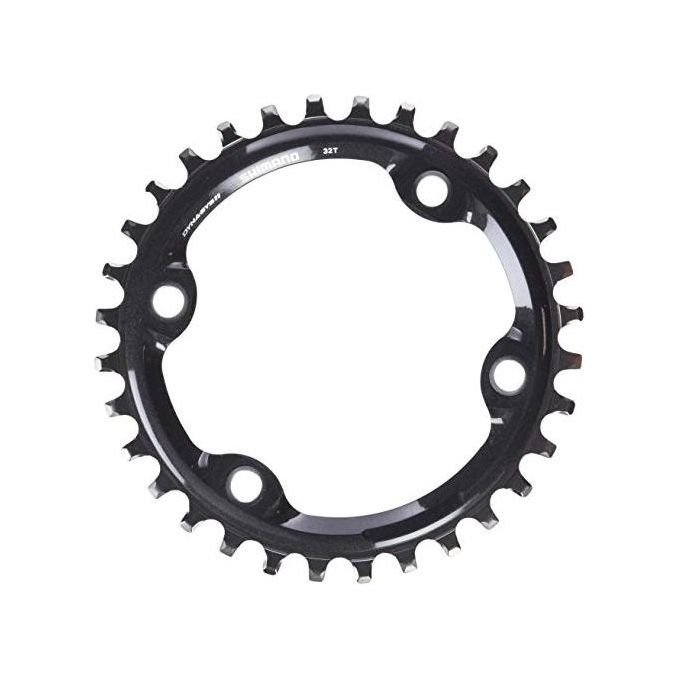 Shimano Corona Singola 32 Denti - Sm-Crm81 Deore Xt - 11V Bcd 96Mm Nera