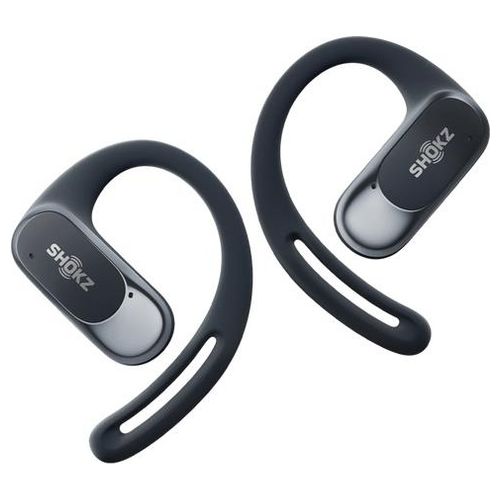 Shokz OpenFit Air Weiss Auricolare Wireless a Clip Chiamate/Musica/Sport/Tutti i Giorni Bluetooth Nero
