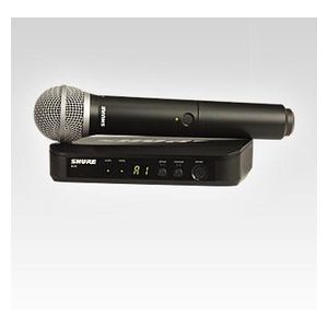 Shure BLX24E PG58 M17 Kit Microfono Nero