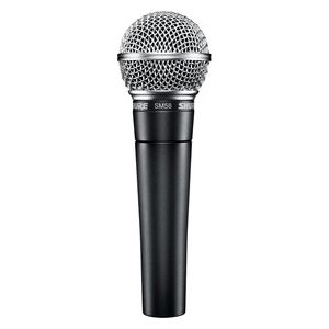 Shure SM58 Microfono a Filo con Interruttore Nero/Argento