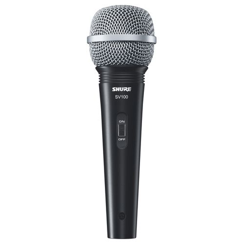 Shure SV100A Microfono a Filo Nero e Silver