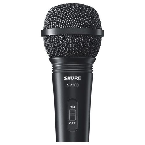 Shure SV200A Microfono a Filo Nero