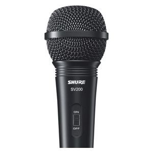 Shure SV200A Microfono a Filo Nero