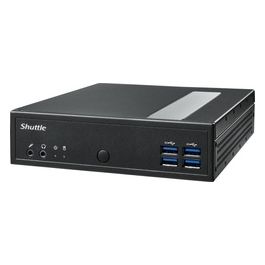 Shuttle DL30N Barebone per PC/Stazione di Lavoro 1.35L Sized PC Nero N100