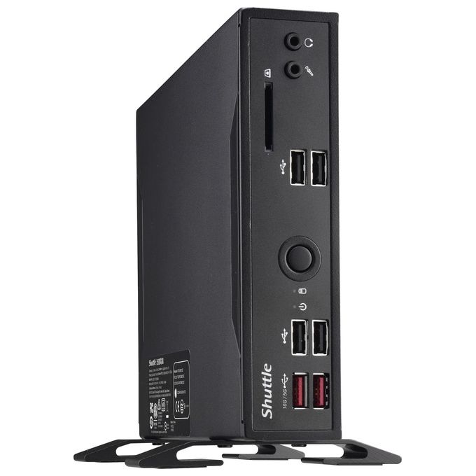 Shuttle DS20U3V2 Barebone per PC-Stazione di Lavoro PC con Dimensioni 1.3 l Nero i3-10110U Intel SoC 2.1 GHz