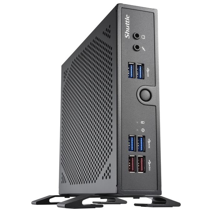 Shuttle DS50U7 Barebone per PC-stazione di Lavoro PC con Dimensioni 1.3 l Nero i7-1355U