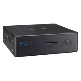 Shuttle NC10U5 Barebone per PC/Stazione di Lavoro Nero i5-8265U Intel SoC BGA 1528 1.6GHz