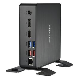 NC40U Barebone per PC/Stazione di Lavoro 0.84L Sized PC Nero 7305 Intel SoC 1.1 GHz