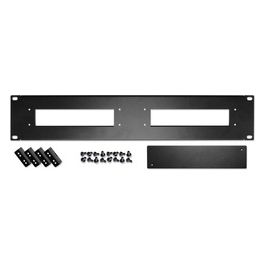 Shuttle PRM01 19" 2U Rack Mount Kit Nero Acciaio