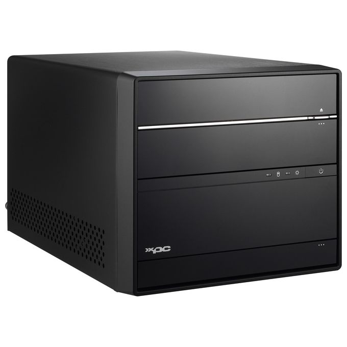 Shuttle SH570R6 Barebone per PC-Stazione di Lavoro Cubo Nero Intel H570 LGA 1200 Socket H5