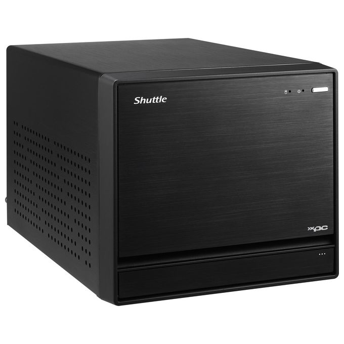 Shuttle XPC cube SW580R8 Barebone per PC-Stazione di Lavoro Cubo Nero Intel W580 LGA 1200 Socket H5