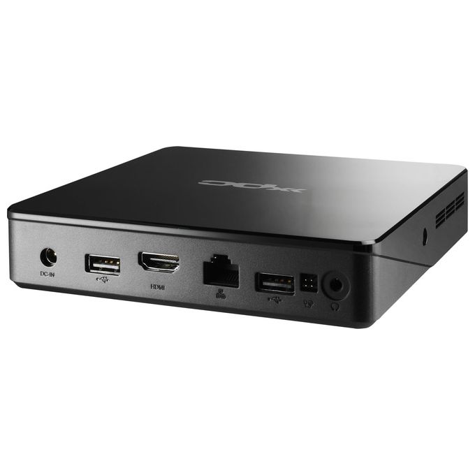 Shuttle XPC nano NS02AV2 Rockchip RK3368 2Gb DDR3L-SDRAM 16Gb eMMC Android 8.1 Mini PCI Mini PC Nero