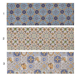 Sicily Tappeto vinile antimacchia e fondoantiscivolo 60x200 cm