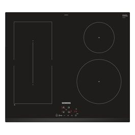 EE631BPB1E Linea Iq500 Piano Cottura a Induzione 4 Zone CombiInduction touchControl 17 livelli di potenza 60 cm Nero