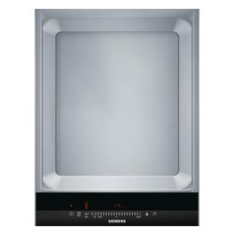 ET475FYB1E Linea iQ500 Piano Cottura Domino Teppan Yaki 2 Zone touchSlider 40cm Inox / Vetroceramica Nero