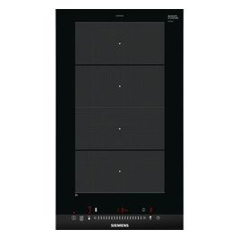 Siemens EX375FXB1E Linea iQ700 Piano Cottura Domino ad Induzione 2 Zone Flexinduction touchSlider powerMove Plus 17 Livelli di potenza 30cm Nero