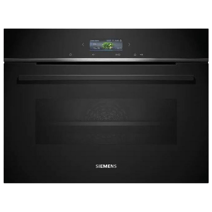 Siemens CB774G1B1 Forno compatto da incasso iQ700 60x45 cm Nero Pirolitico Hydrolyse