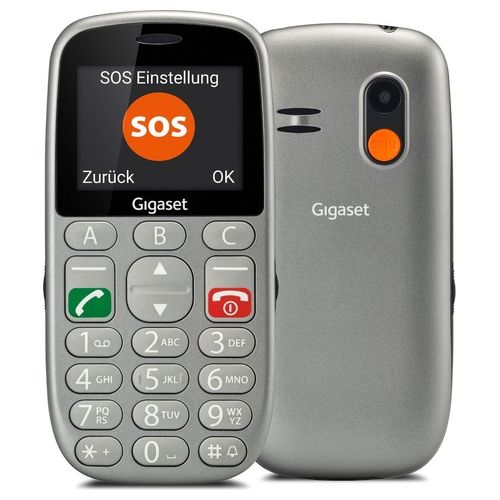 Gigaset GL390 Cellulare SeniorPhone Tastiera Parlante Display 2,2'' Tasto Sos Dual Sim