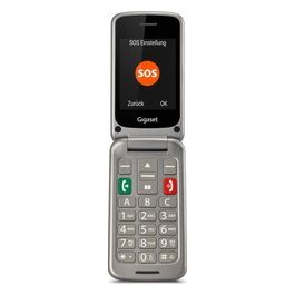GL590 Cellulare SeniorPhone Tastiera Parlante Display 2,8'' Tasto Sos Dual Sim Grigio
