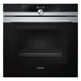 Siemens HM633GBS1 Forno Elettrico Combinato da Incasso con Microonde 67 Litri 10 Programmi Display TFT 60 cm Acciaio Inox