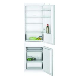 iQ100 KI86VNSF0 Frigorifero Combinato Capacità 267 Litri Classe Energetica F Statico autoAirflow freshSense bigBox 177,2 cm Bianco