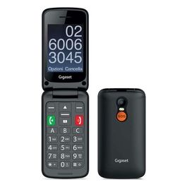 GL590 Cellulare SeniorPhone Tastiera Parlante Display 2,8'' Tasto Sos Dual Sim Nero