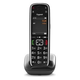 Gigaset E720 Cordless DECT/GAP Senior Display 2,2'' Vivavoce Rubrica Bluetooth SOS Nero